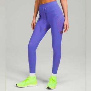 NWT Lululemon Cargo Super-High-Rise Hiking Tight 25" Size 0 Charged Indigo $138